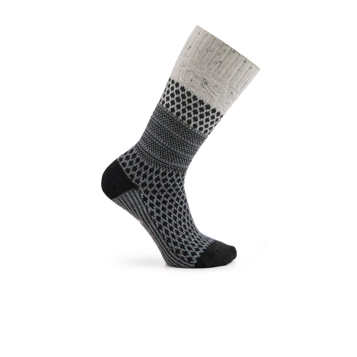 Smartwool Everyday Cozy Popcorn Cable Crew Sock (Unisex) - Natural Donegal Accessories - Socks - Lifestyle - The Heel Shoe Fitters