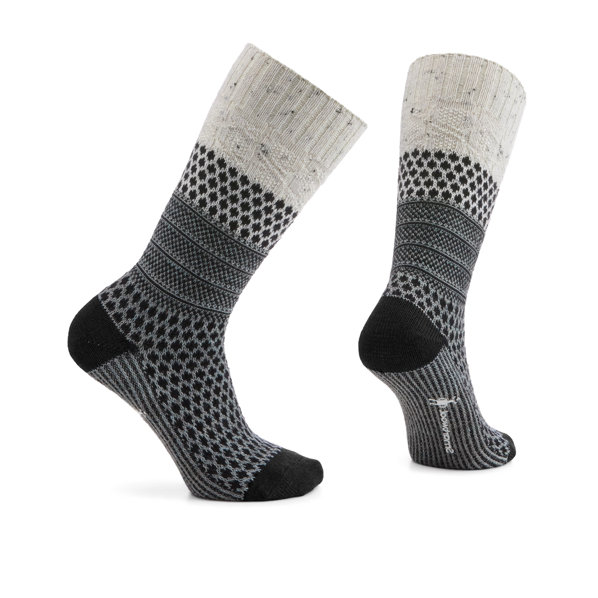Smartwool Everyday Cozy Popcorn Cable Crew Sock (Unisex) - Natural Donegal Accessories - Socks - Lifestyle - The Heel Shoe Fitters