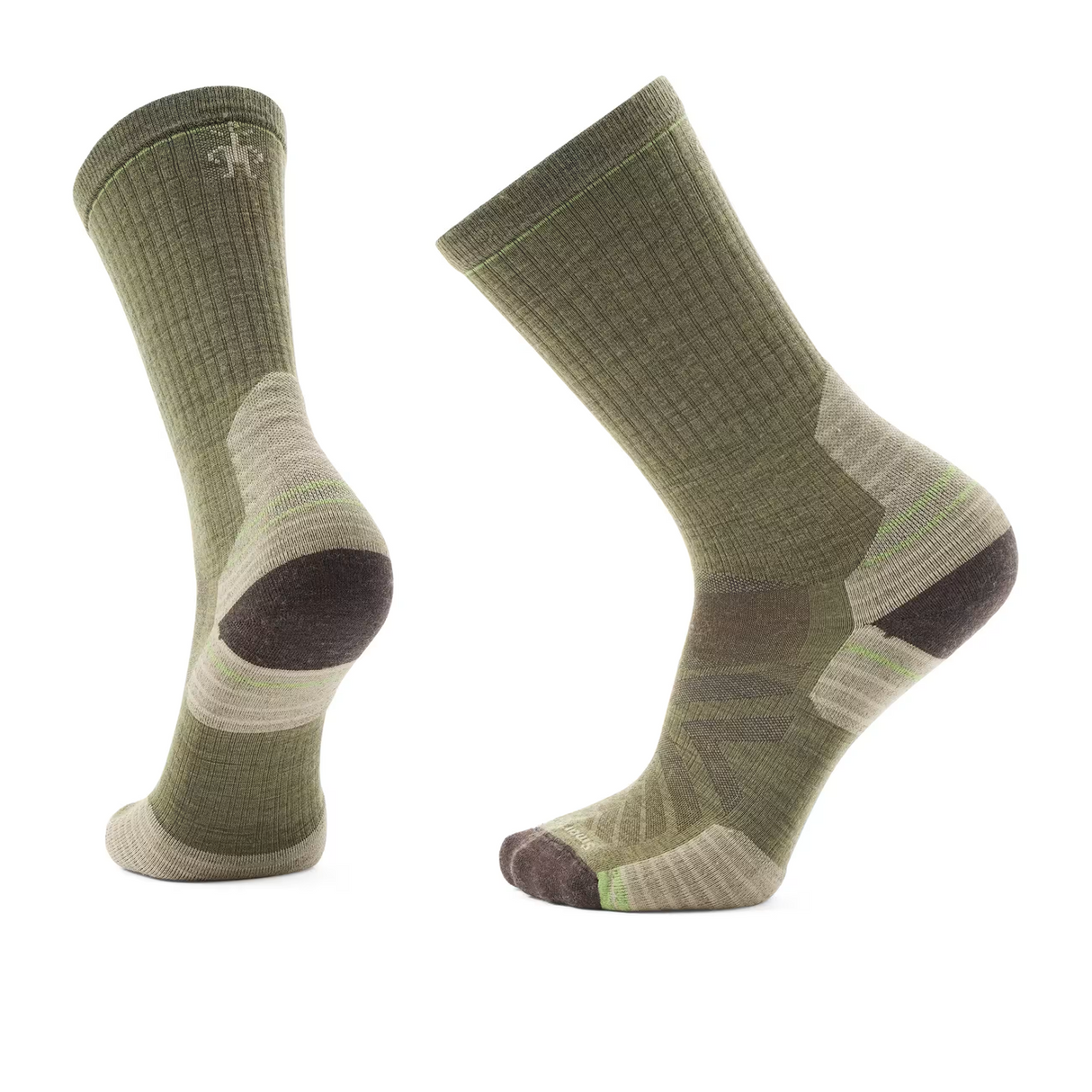 Smartwool Hike Targeted Cushion Crew Sock (Men) - Winter Moss Accessories - Socks - Performance - The Heel Shoe Fitters