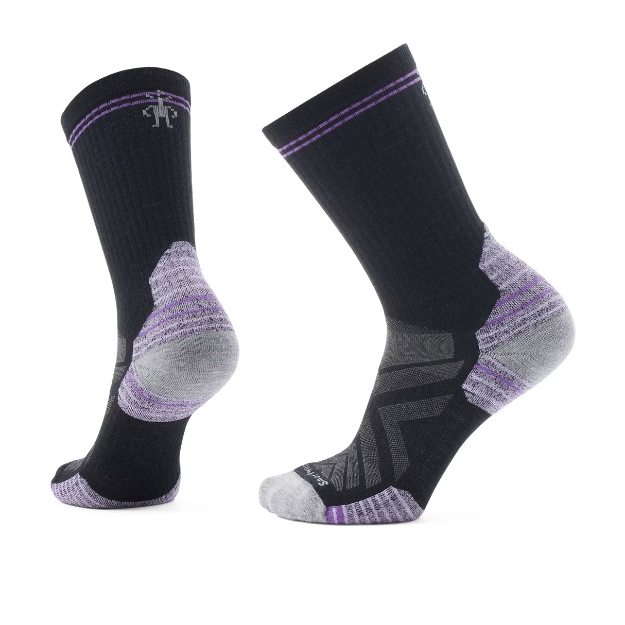 Smartwool Hike Targeted Cushion Crew Sock (Women) - Black Accessories - Socks - Performance - The Heel Shoe Fitters
