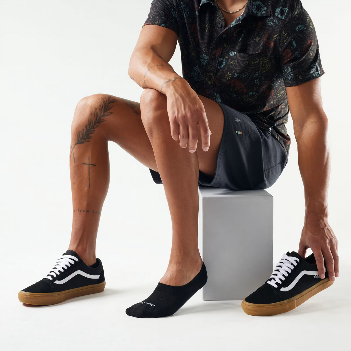 Smartwool Everyday No Show Sock (Men) - Black