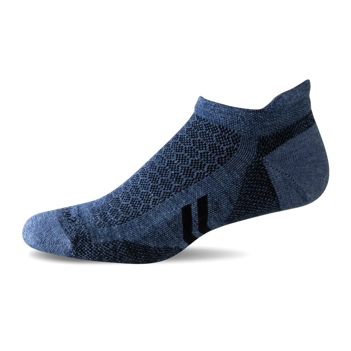 Sockwell Incline II Micro Compression Sock (Men) - Denim Accessories - Socks - Compression - The Heel Shoe Fitters