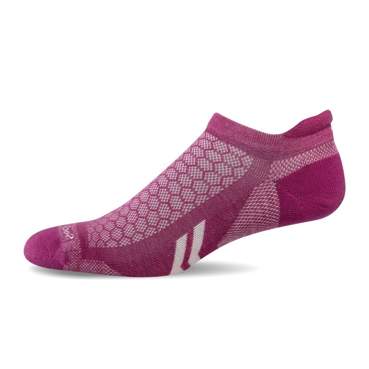 Sockwell Incline II Micro Compression Sock (Women) - Raspberry Accessories - Socks - Compression - The Heel Shoe Fitters