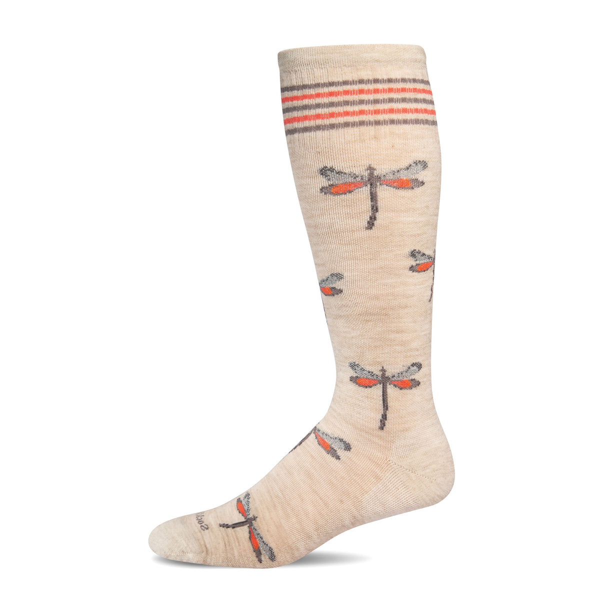 Sockwell Dragonfly Over the Calf Compresssion Sock (Women) - Barley Accessories - Socks - Lifestyle - The Heel Shoe Fitters