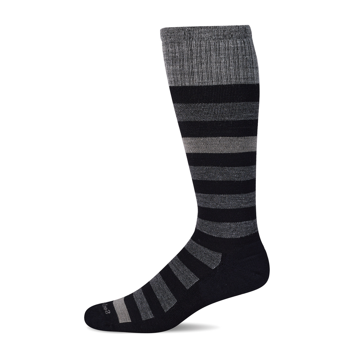 Sockwell Rugby Over the Calf Compression Sock (Men) - Black Accessories - Socks - Lifestyle - The Heel Shoe Fitters