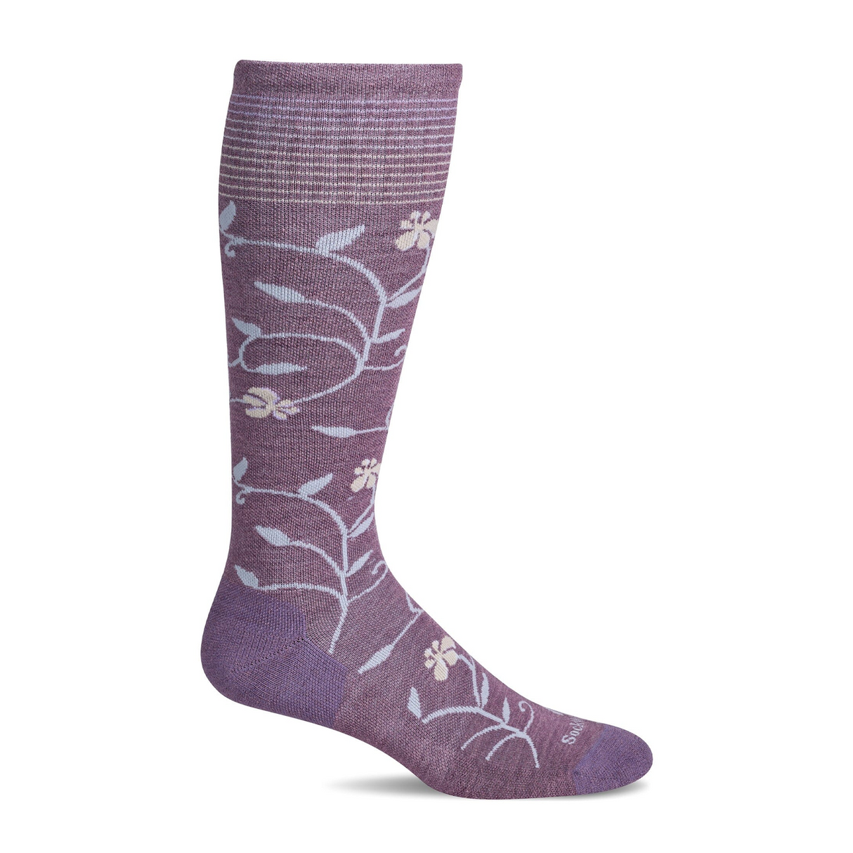 Sockwell Full Sun Over the Calf Compression Sock (Women) - Orchid
