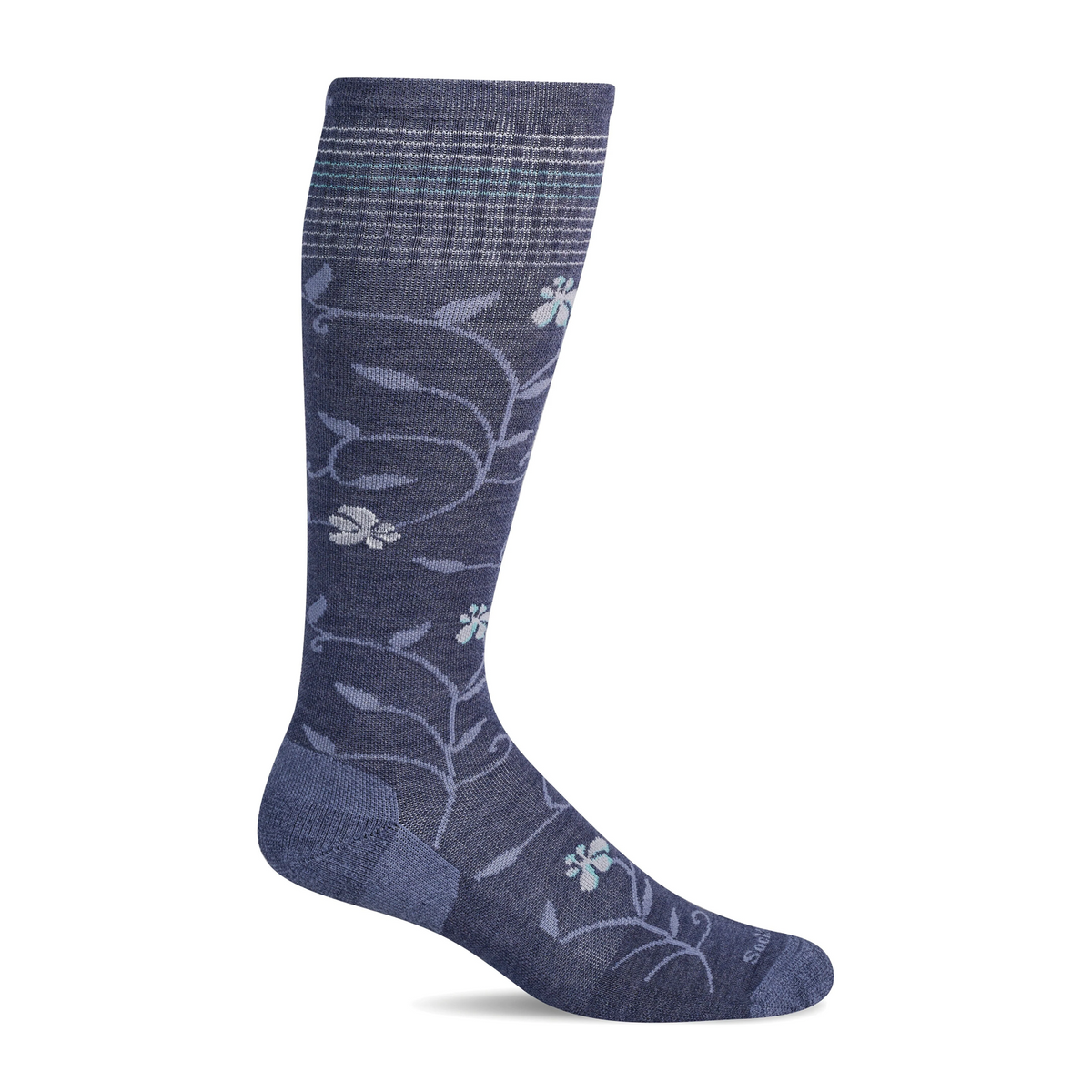 Sockwell Full Sun Over the Calf Compression Sock (Women) - Denim