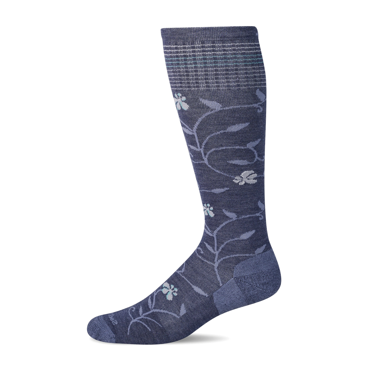 Sockwell Full Sun Over the Calf Compression Sock (Women) - Denim