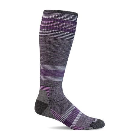 Sockwell Cadence Over the Calf Compression Sock (Women) - Charcoal Accessories - Socks - Compression - The Heel Shoe Fitters
