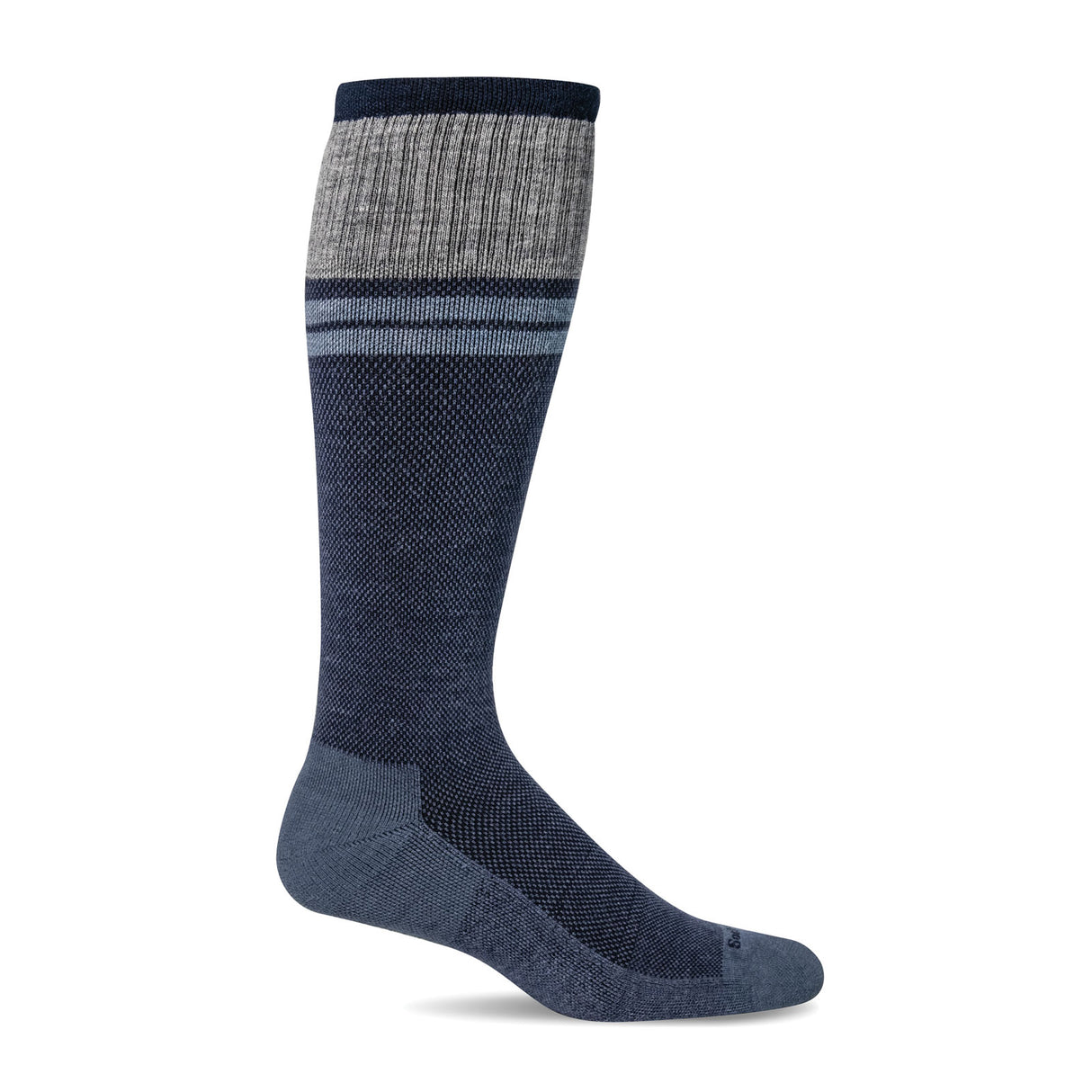 Sockwell Sportster Over the Calf Compression Sock (Men) - Denim Accessories - Socks - Lifestyle - The Heel Shoe Fitters
