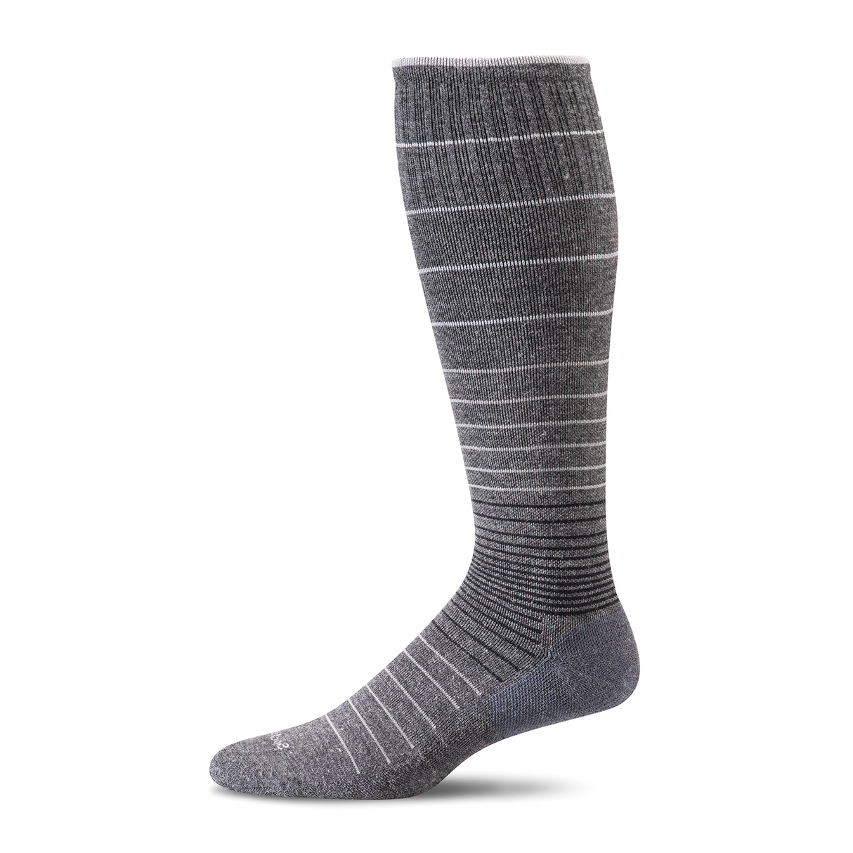 Sockwell Circulator Over the Calf Compression Sock (Women) - Charcoal Accessories - Socks - Compression - The Heel Shoe Fitters