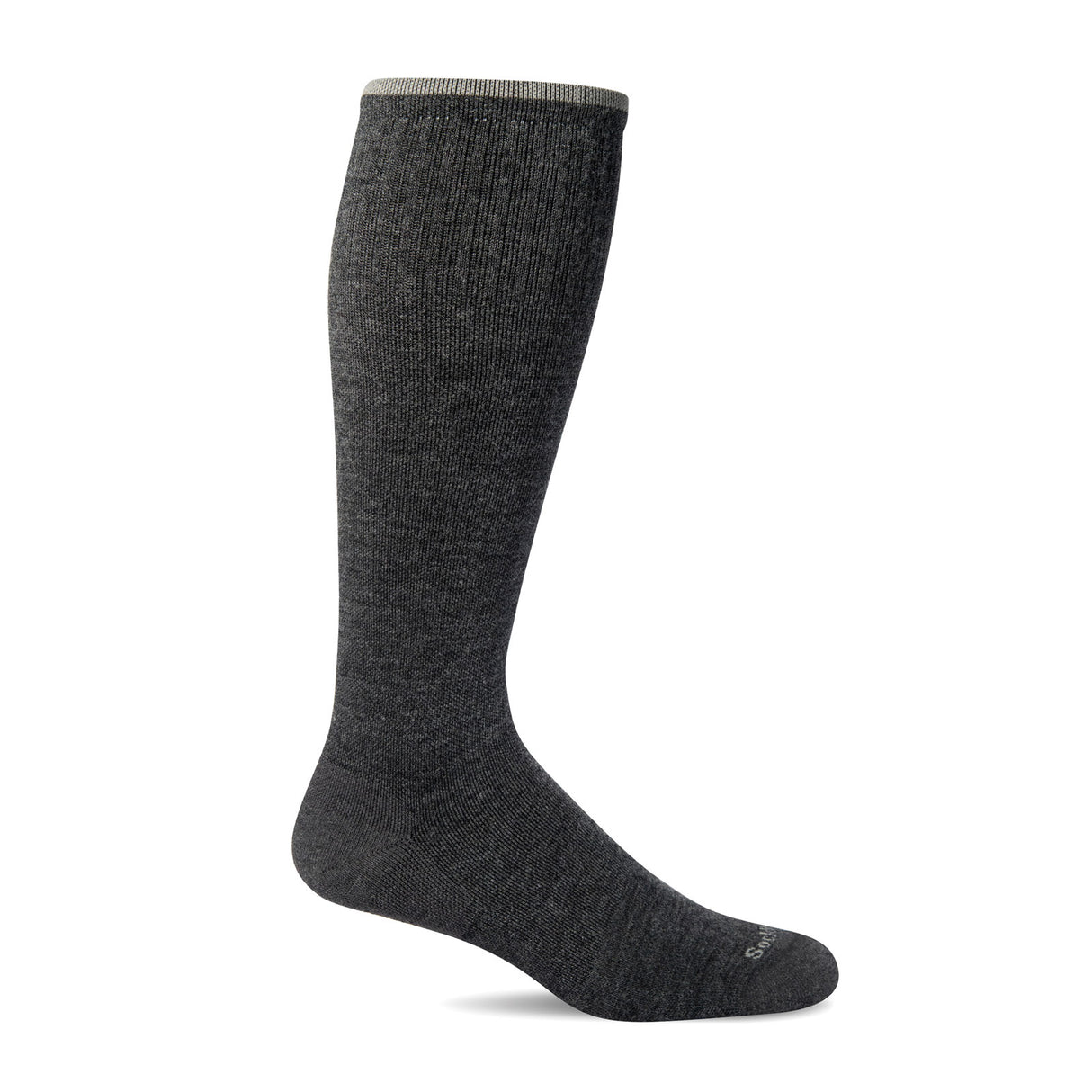 Sockwell Circulator Over the Calf Compression Sock (Women) - Charcoal Solid Accessories - Socks - Lifestyle - The Heel Shoe Fitters