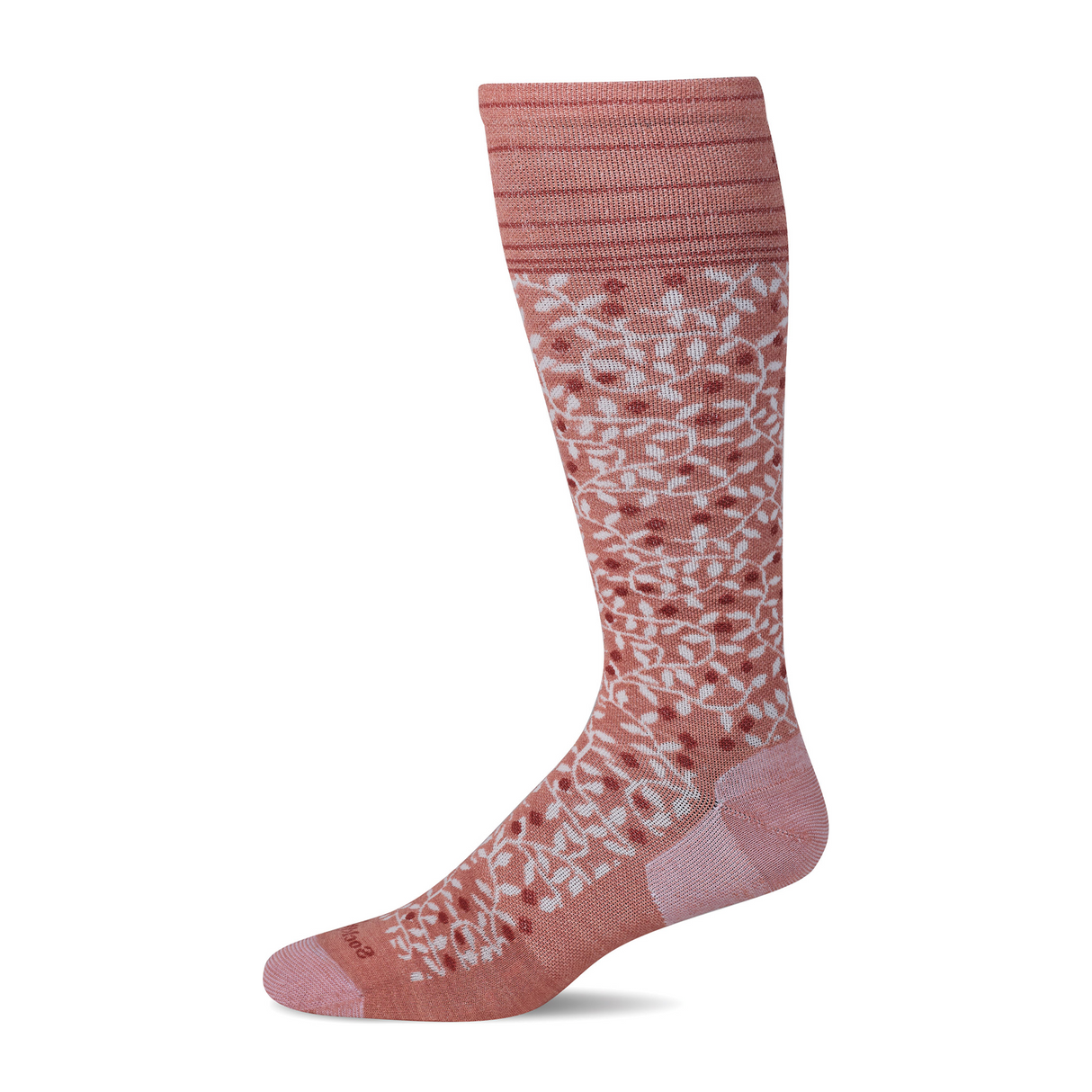 Sockwell New Leaf Over the Calf Compression Sock (Women) - Pink Clay Accessories - Socks - Lifestyle - The Heel Shoe Fitters