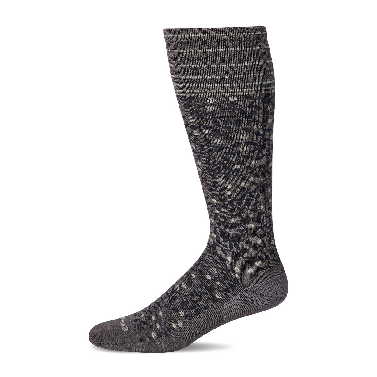 Sockwell New Leaf Over the Calf Compression Sock (Women) - Mushroom