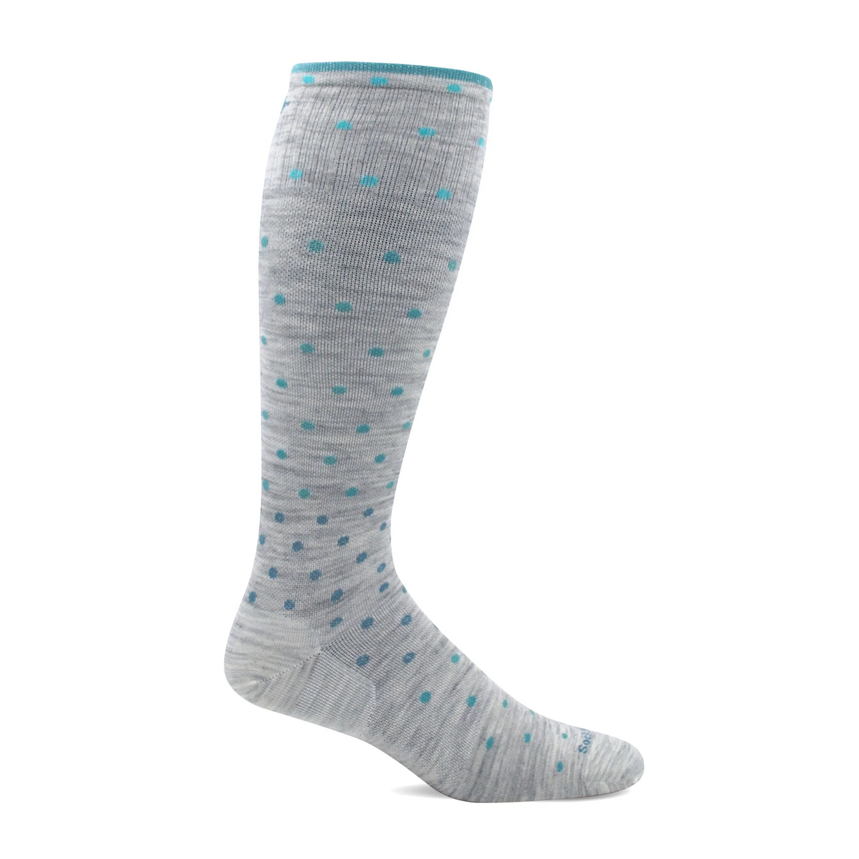Sockwell On the Spot Over the Calf Compression Sock (Women) - Ash Accessories - Socks - Compression - The Heel Shoe Fitters