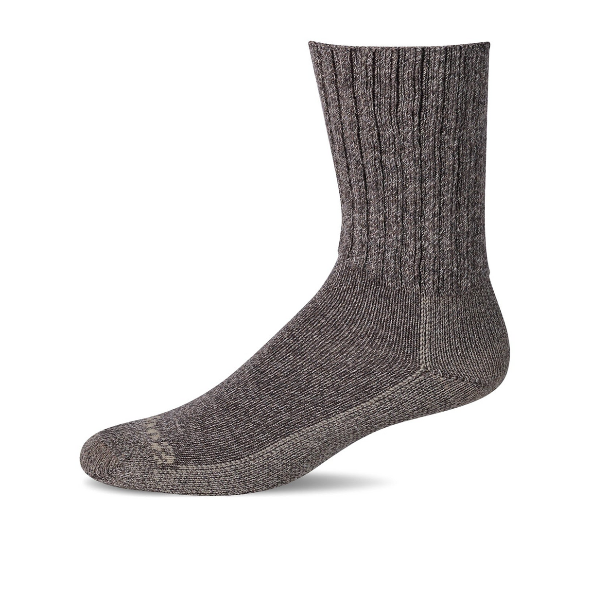 Sockwell Big Easy Relaxed Fit Crew Sock (Men) - Mushroom