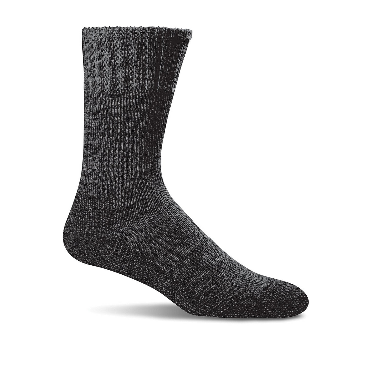 Sockwell Big Easy Relaxed Fit Crew Sock (Women) - Black Multi Accessories - Socks - Lifestyle - The Heel Shoe Fitters