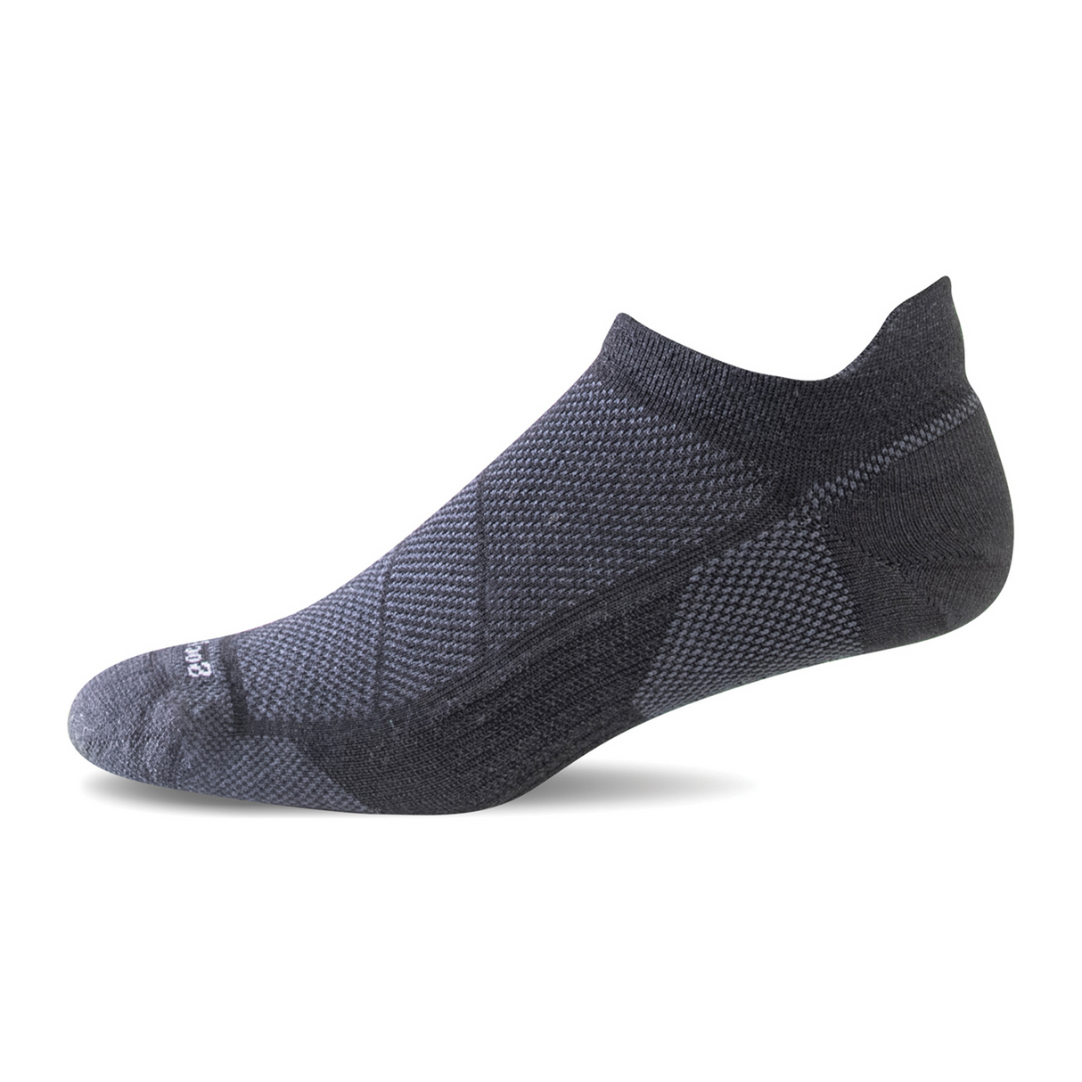 Sockwell Elevate Micro Compression Sock (Men) - Black Accessories - Socks - Performance - The Heel Shoe Fitters