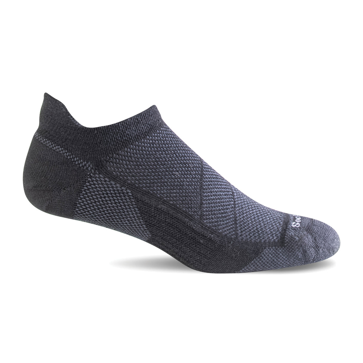 Sockwell Elevate Micro Compression Sock (Men) - Black Accessories - Socks - Performance - The Heel Shoe Fitters