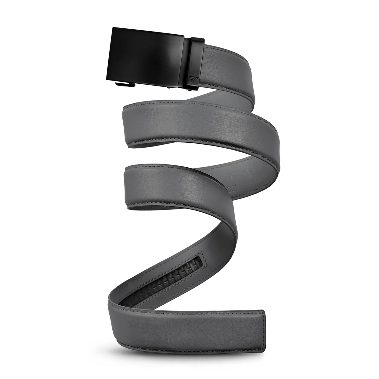 Mission Belts Unobtainium Wide Belt (Men) - Swat Black/Cool Grey Leather Accessories - Belts - Leather - The Heel Shoe Fitters