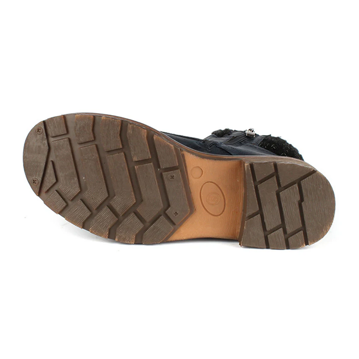 Wanderlust Amy Ankle Boot (Women) - Navy Boots - Casual - Mid - The Heel Shoe Fitters