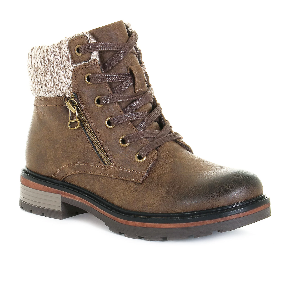 Wanderlust Amy Ankle Boot (Women) - Dark Tan Boots - Casual - Mid - The Heel Shoe Fitters
