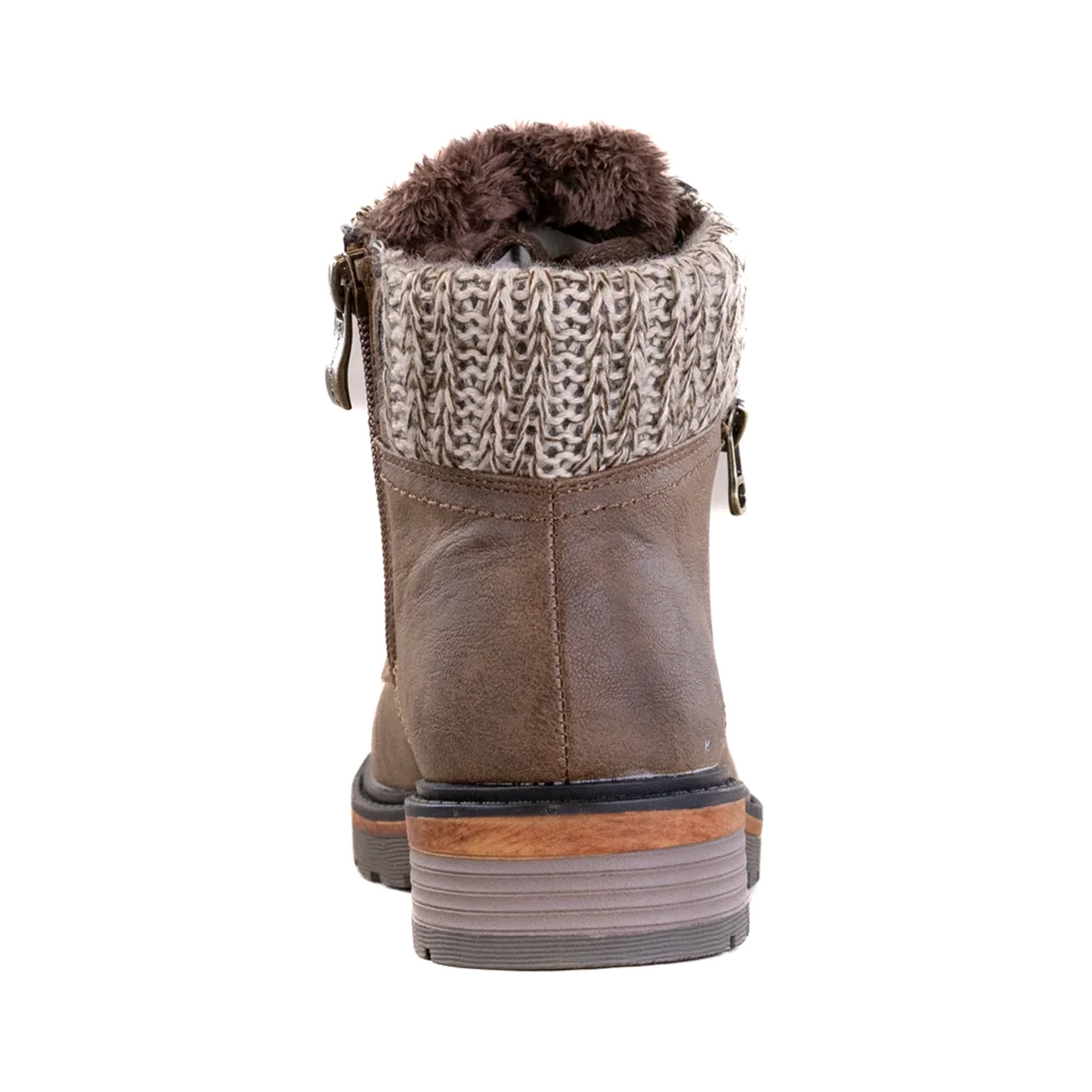 Wanderlust Amy Ankle Boot (Women) - Dark Tan Boots - Casual - Mid - The Heel Shoe Fitters