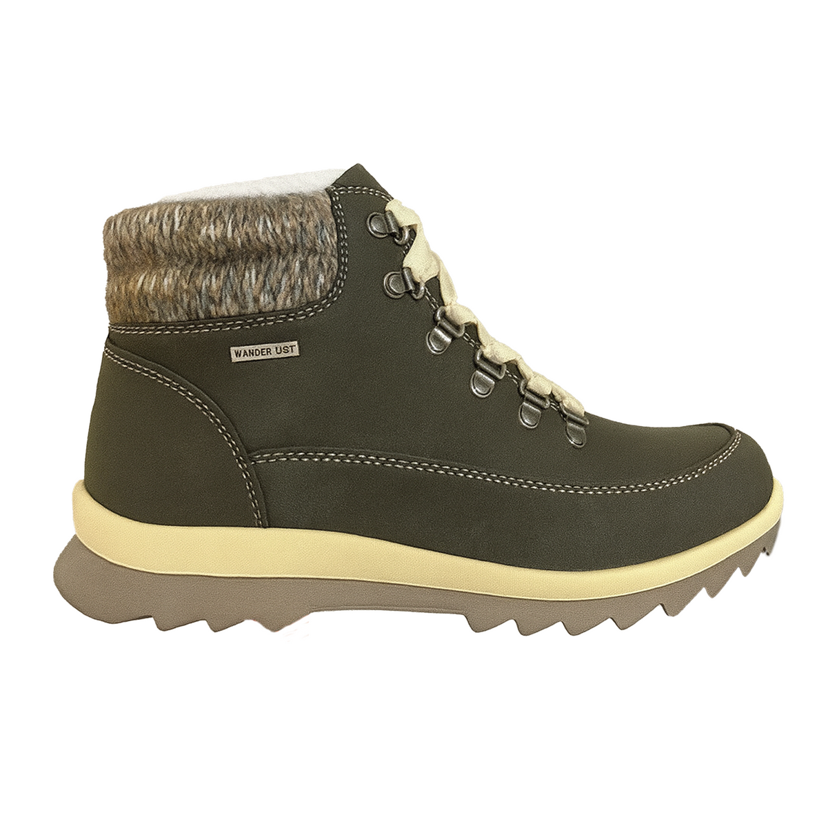 Wanderlust Lexie Boot (Women) - Olive Boots - Casual - Low - The Heel Shoe Fitters