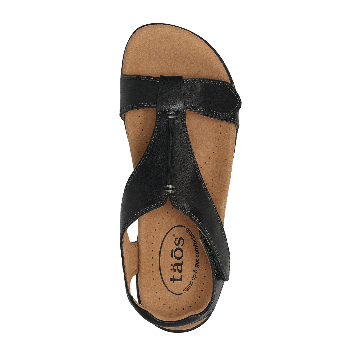 Taos The Show Backstrap Sandal (Women) - Black Sandal - Backstrap - The Heel Shoe Fitters
