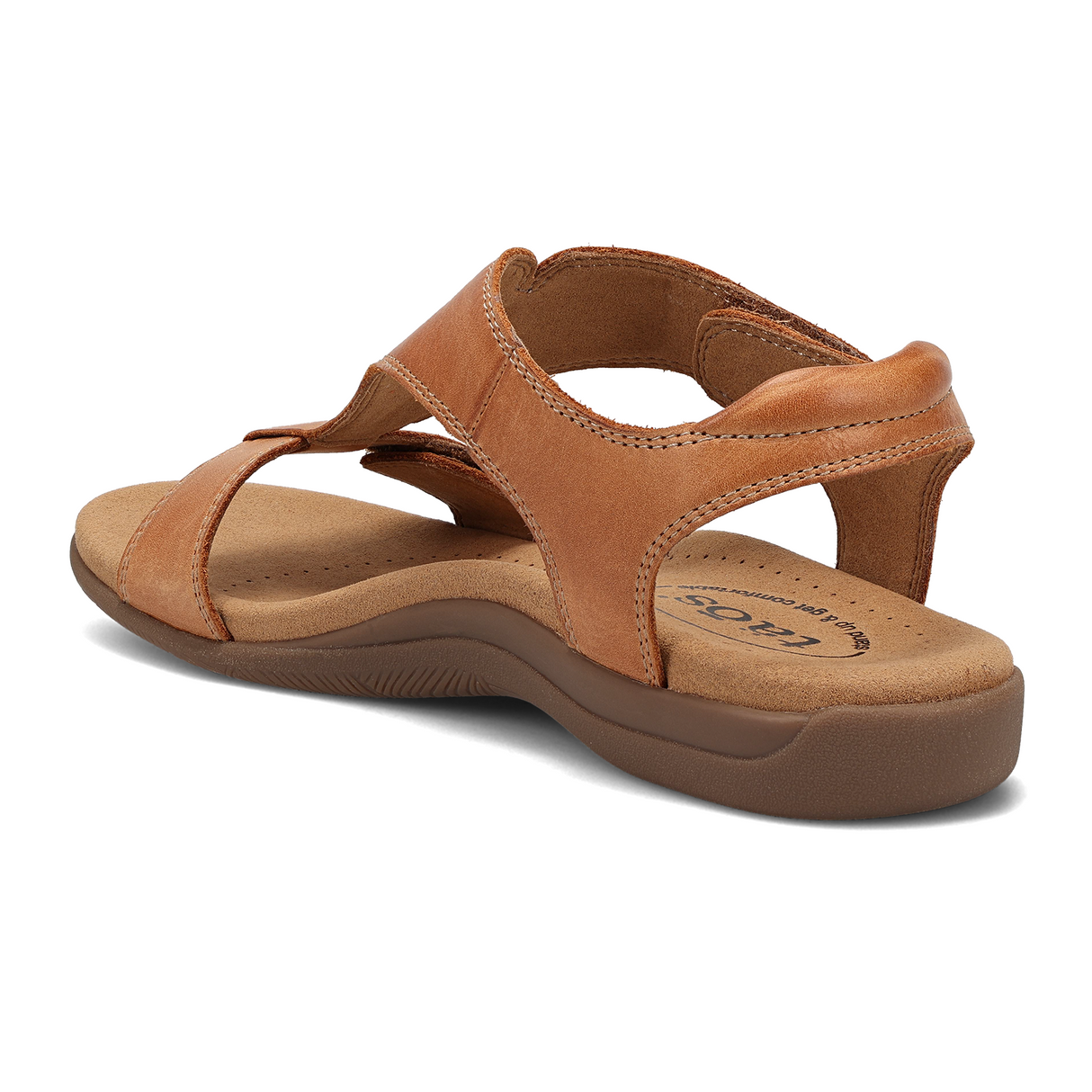 Taos The Show Backstrap Sandal (Women) - Caramel Sandal - Backstrap - The Heel Shoe Fitters
