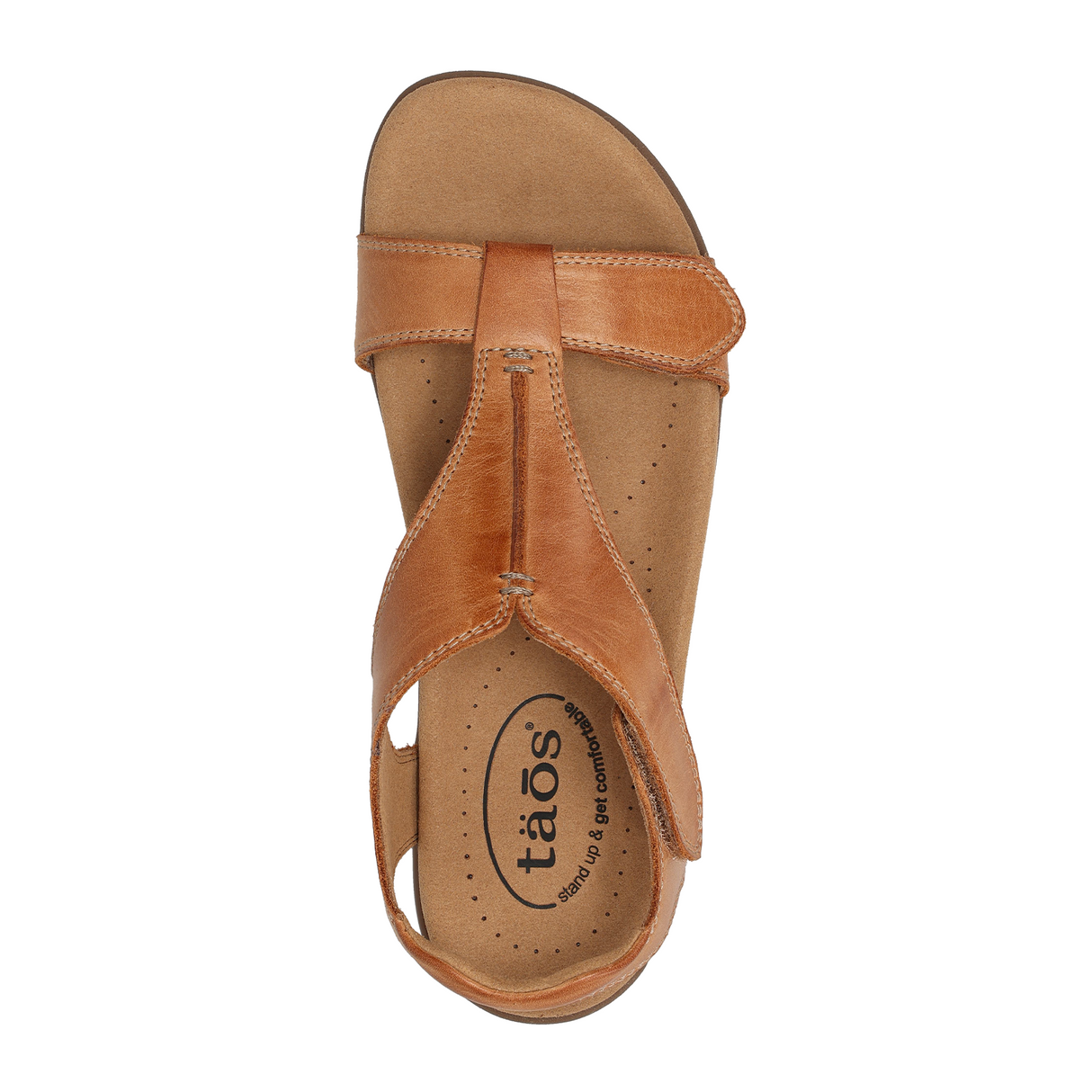 Taos The Show Backstrap Sandal (Women) - Caramel Sandal - Backstrap - The Heel Shoe Fitters