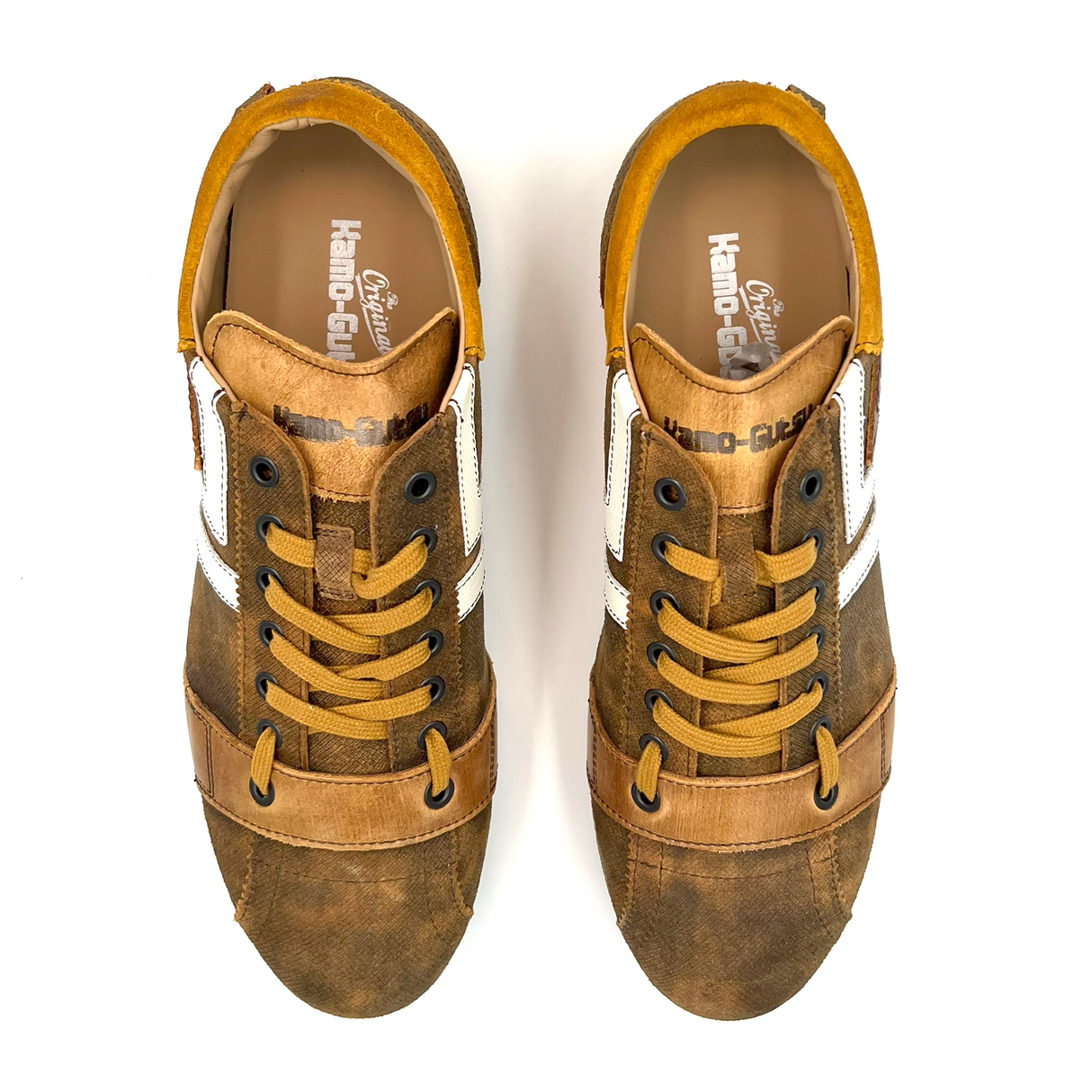 Kamo-Gutsu TIFO-030 Low Sneaker (Men) - Cancun Mais Athletic - Casual - Lace Up - The Heel Shoe Fitters