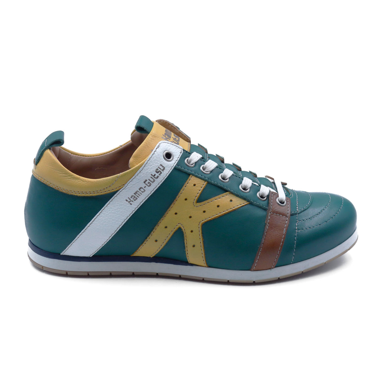 Kamo-Gutsu TIFO 042 Low Sneaker (Men) - Foglio/Tuorlo Dress-Casual - Sneakers - The Heel Shoe Fitters
