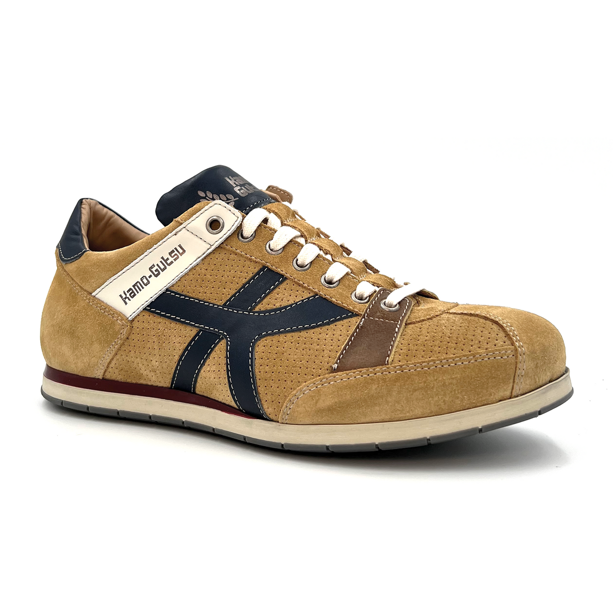 Kamo-Gutsu TIFO 044 Low Sneaker (Men) Dress-Casual - Lace Ups - The Heel Shoe Fitters