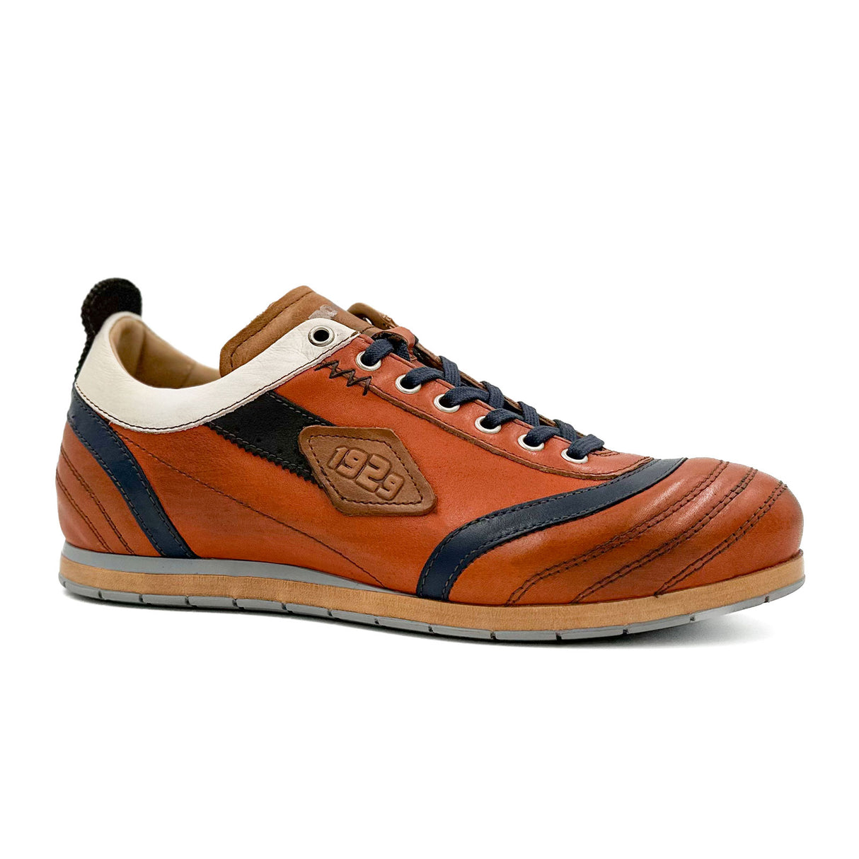 Kamo-Gutsu TIFO 060 Sneaker (Men) - Mattone Combi Dress-Casual - Sneakers - The Heel Shoe Fitters