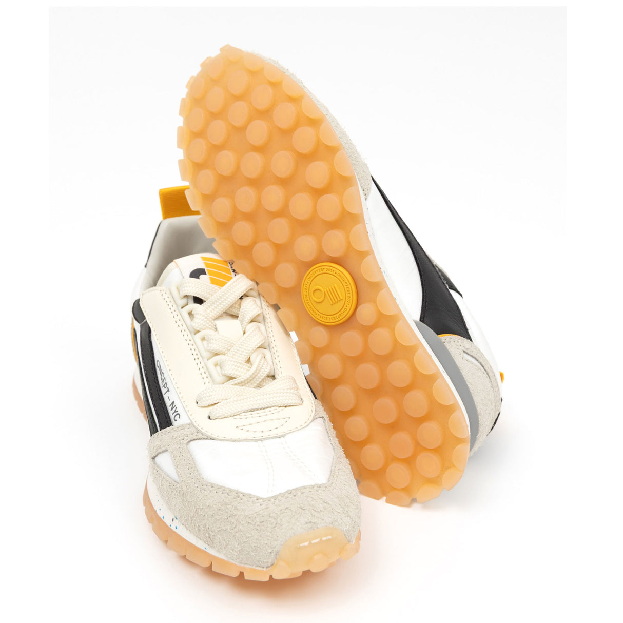 Oncept Toronto Sneaker (Men) - White/Black Athletic - Casual - Lace Up - The Heel Shoe Fitters