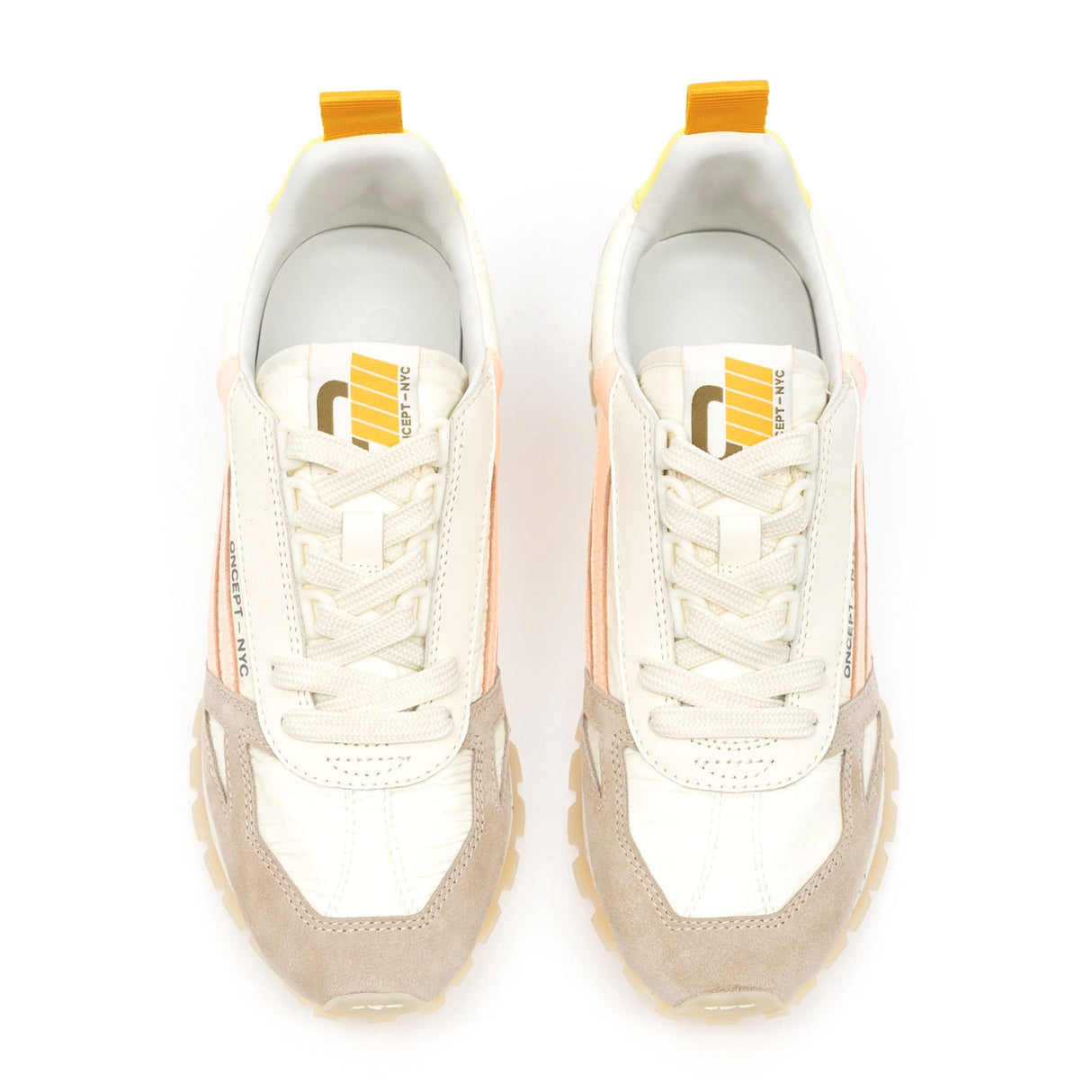 Oncept Toronto Sneaker (Women) - Electric Peach Athletic - Casual - Lace Up - The Heel Shoe Fitters