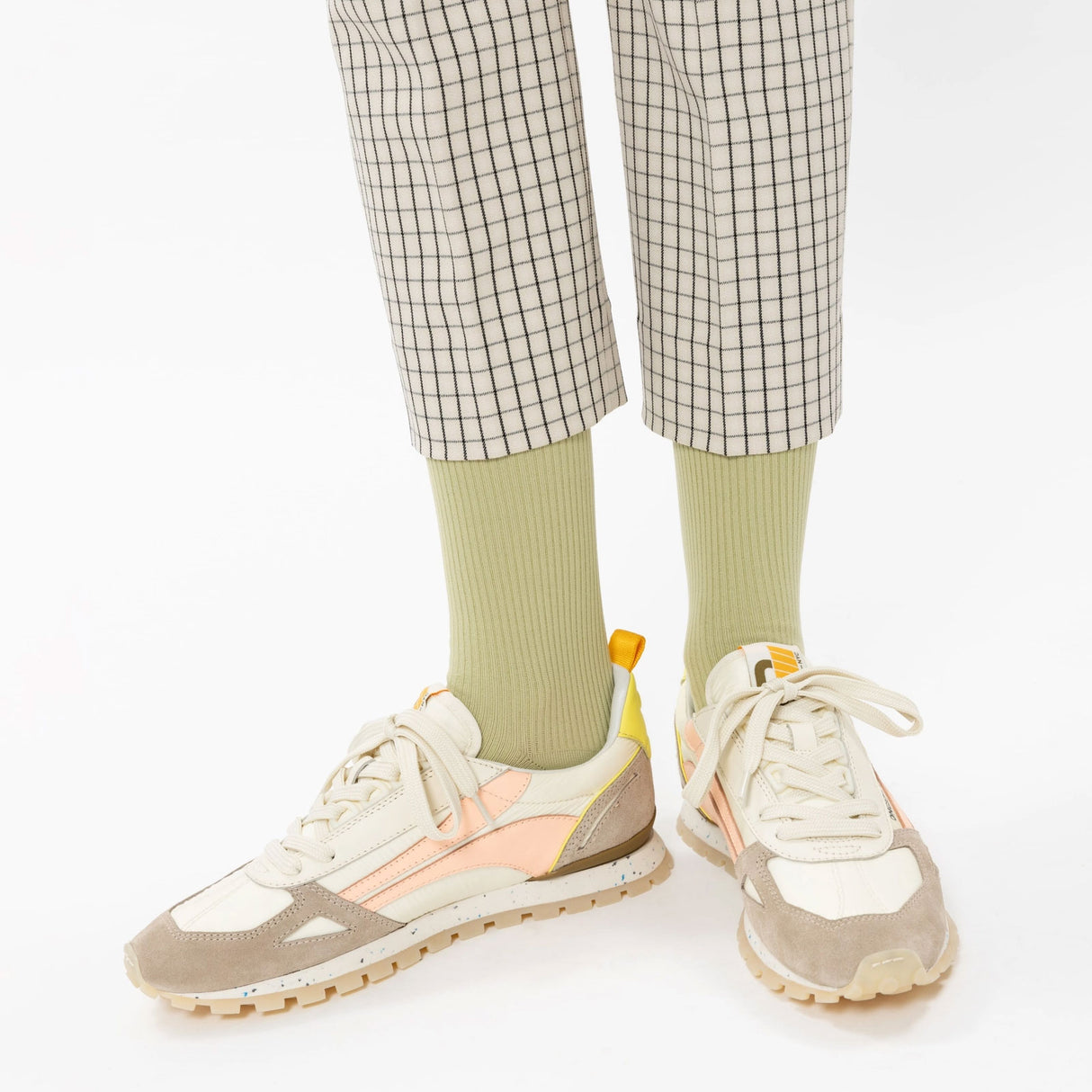 Oncept Toronto Sneaker (Women) - Electric Peach Athletic - Casual - Lace Up - The Heel Shoe Fitters