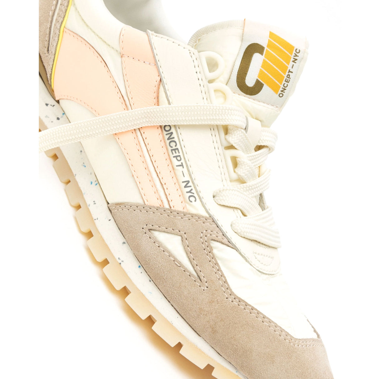 Oncept Toronto Sneaker (Women) - Electric Peach Athletic - Casual - Lace Up - The Heel Shoe Fitters