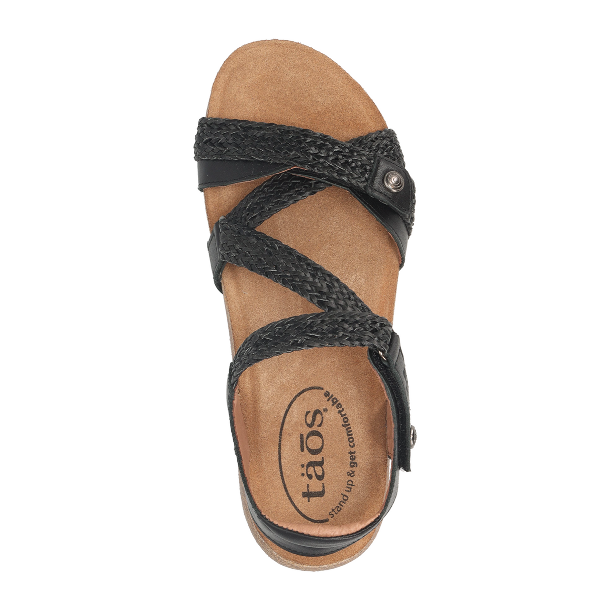 Taos Trulie Backstrap Sandal (Women) - Black Sandal - Backstrap - The Heel Shoe Fitters