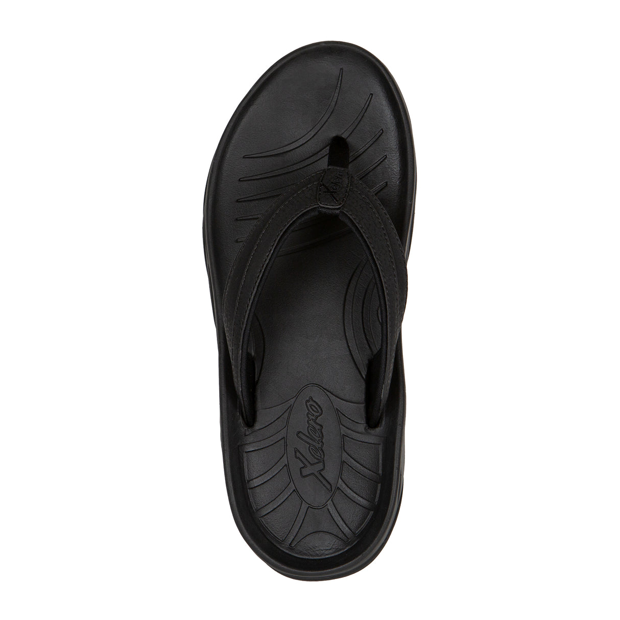 Xelero Tru Sandal (Women) - Jet Black Sandal - Thong - The Heel Shoe Fitters