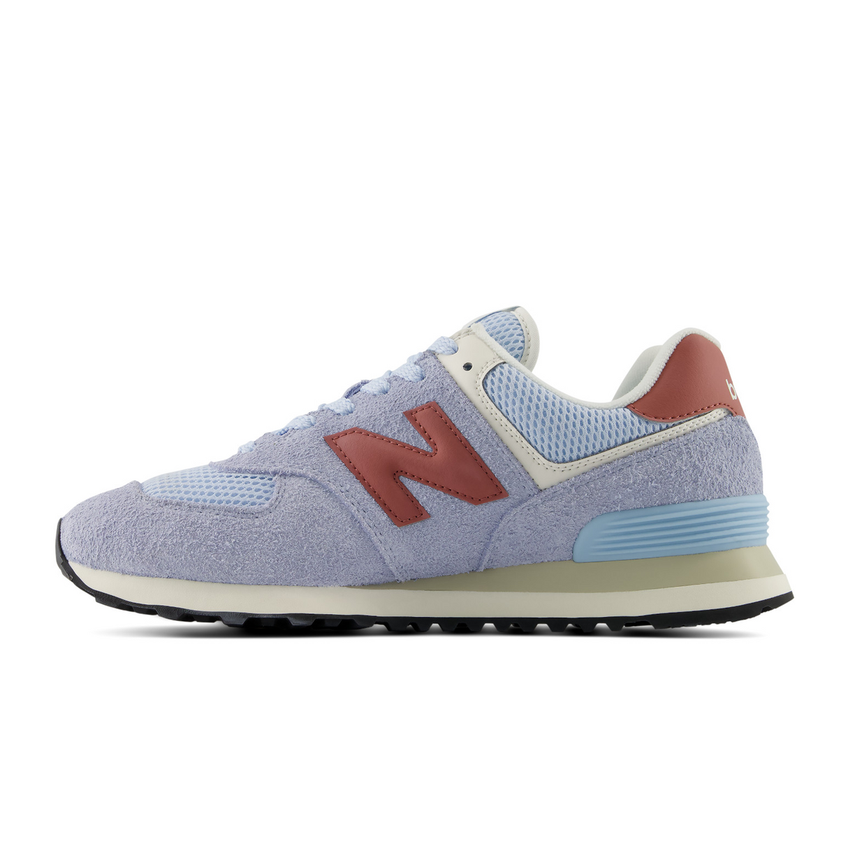 New Balance 574 Sneaker (Unisex) - Oxford Blue/Apricot Orange Athletic - Casual - Lace Up - The Heel Shoe Fitters