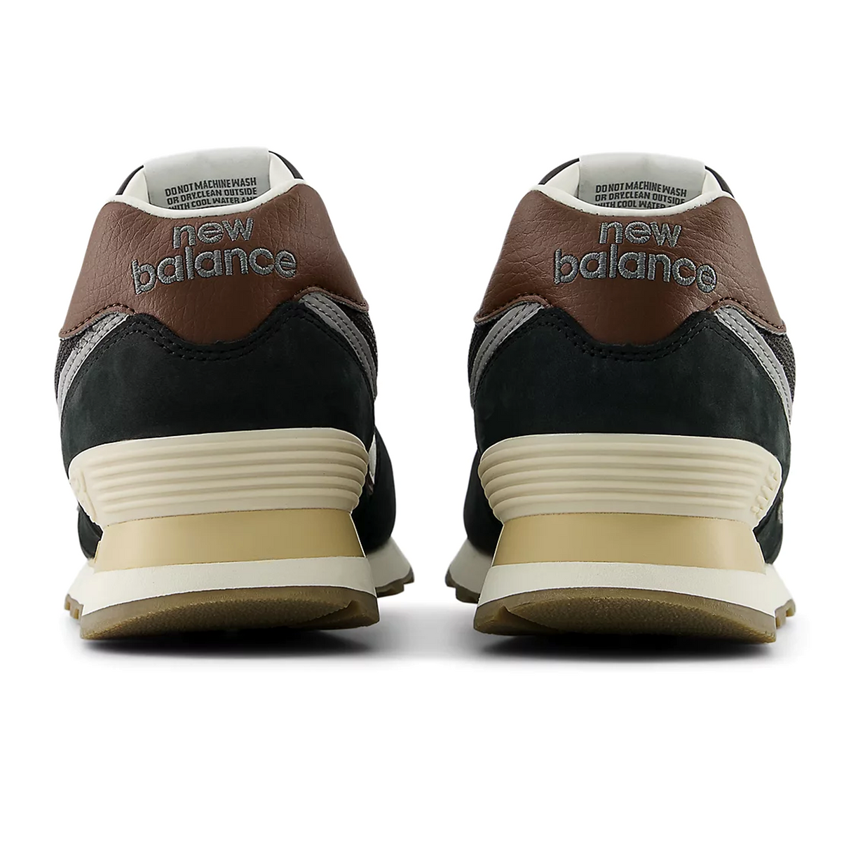 New Balance 574 Sneaker (Unisex) - Brown/Dark Silver Metallic Athletic - Casual - Lace Up - The Heel Shoe Fitters