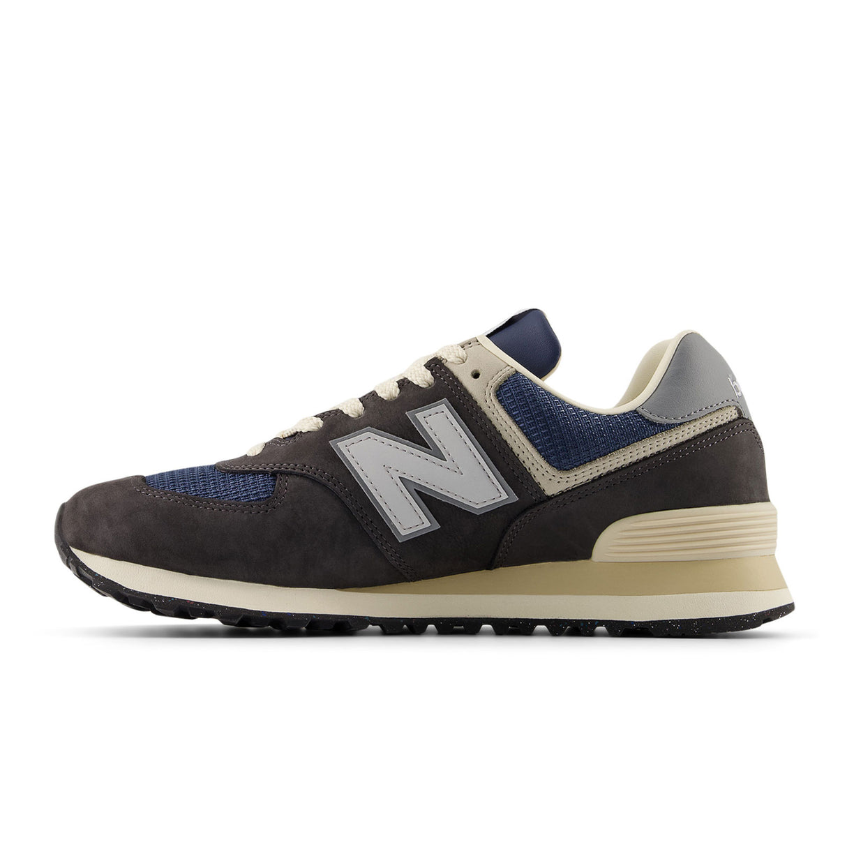 New Balance 574 Sneaker (Unisex) - Black Cement/Slate Grey Athletic - Casual - Lace Up - The Heel Shoe Fitters