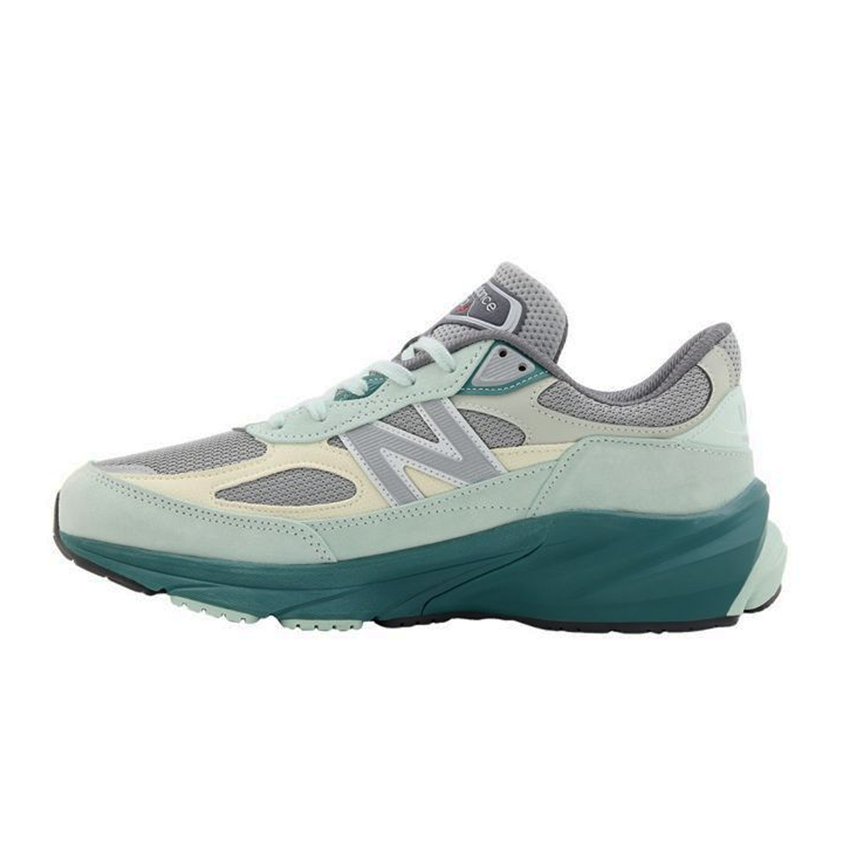 New Balance 990 v6 Running Shoe (Unisex) - Clay Ash/New Spruce/Slate Grey Athletic - Running - Motion Control - The Heel Shoe Fitters