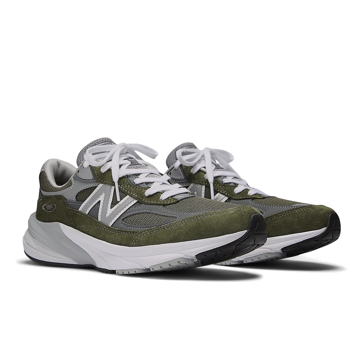 New Balance Made in USA 990 v6 Running Shoe (Unisex) - Olive Athletic - Running - Motion Control - The Heel Shoe Fitters