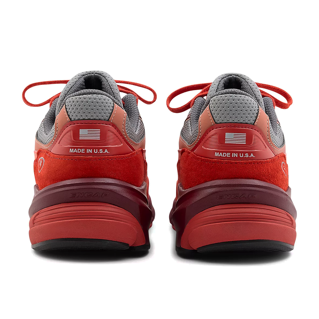 New Balance 990 v6 Running Shoe (Unisex) - Molten Lava/Monarch Burgundy Athletic - Running - Motion Control - The Heel Shoe Fitters