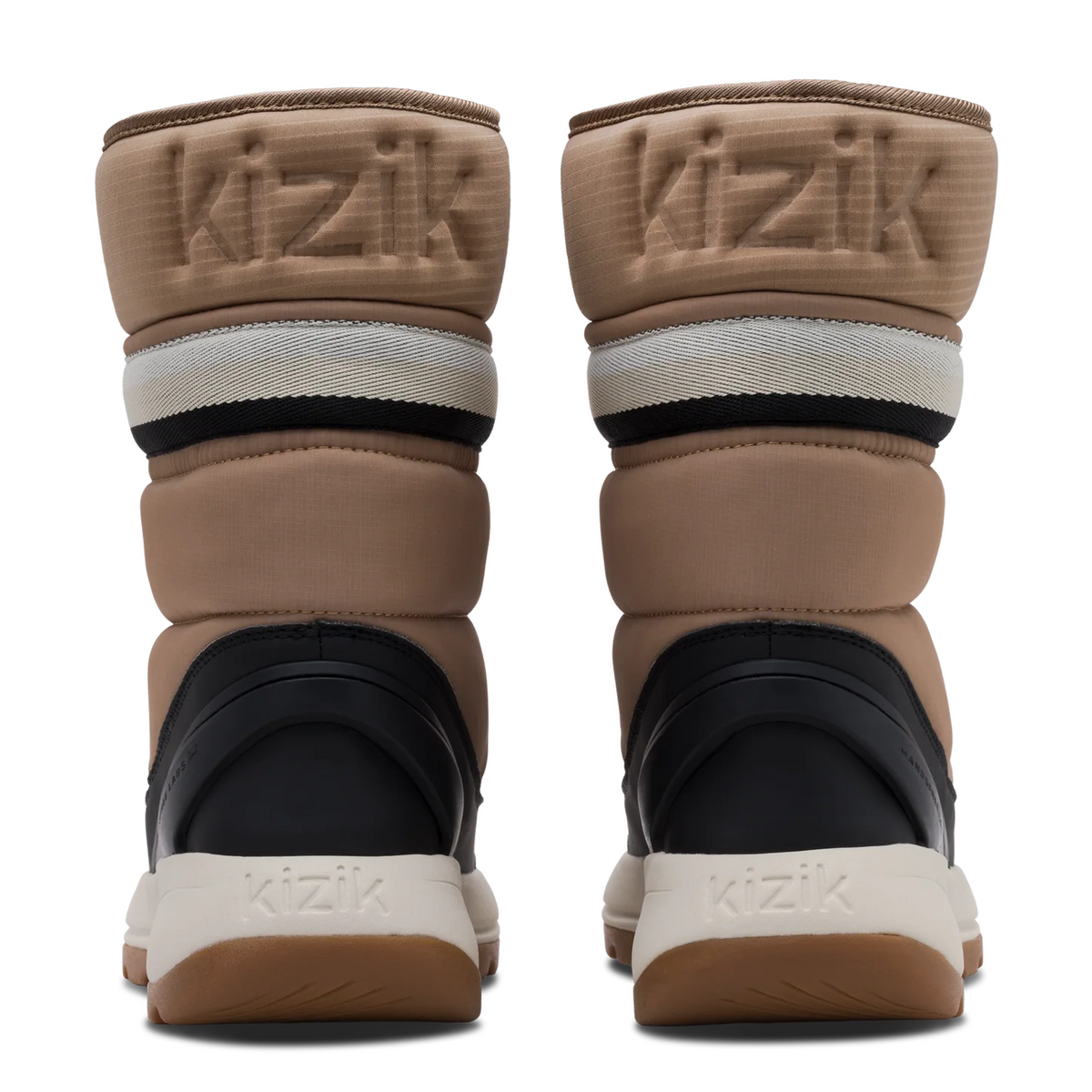 Kizik Juno 2 High (Women) - Cinnamon Swirl/Stripe