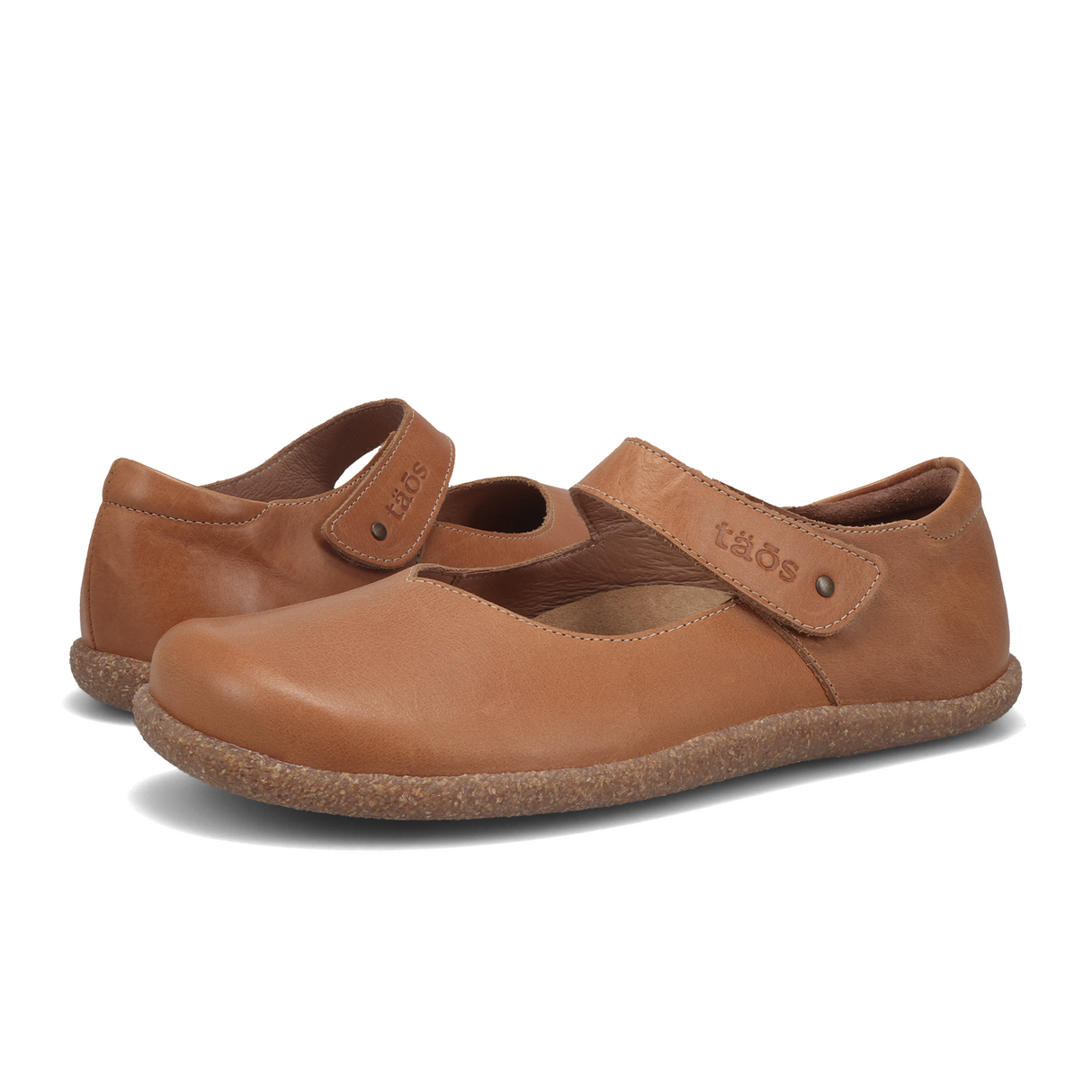 Taos Ultimate Mary Jane (Women) - Tan Dress-Casual - Flat - The Heel Shoe Fitters