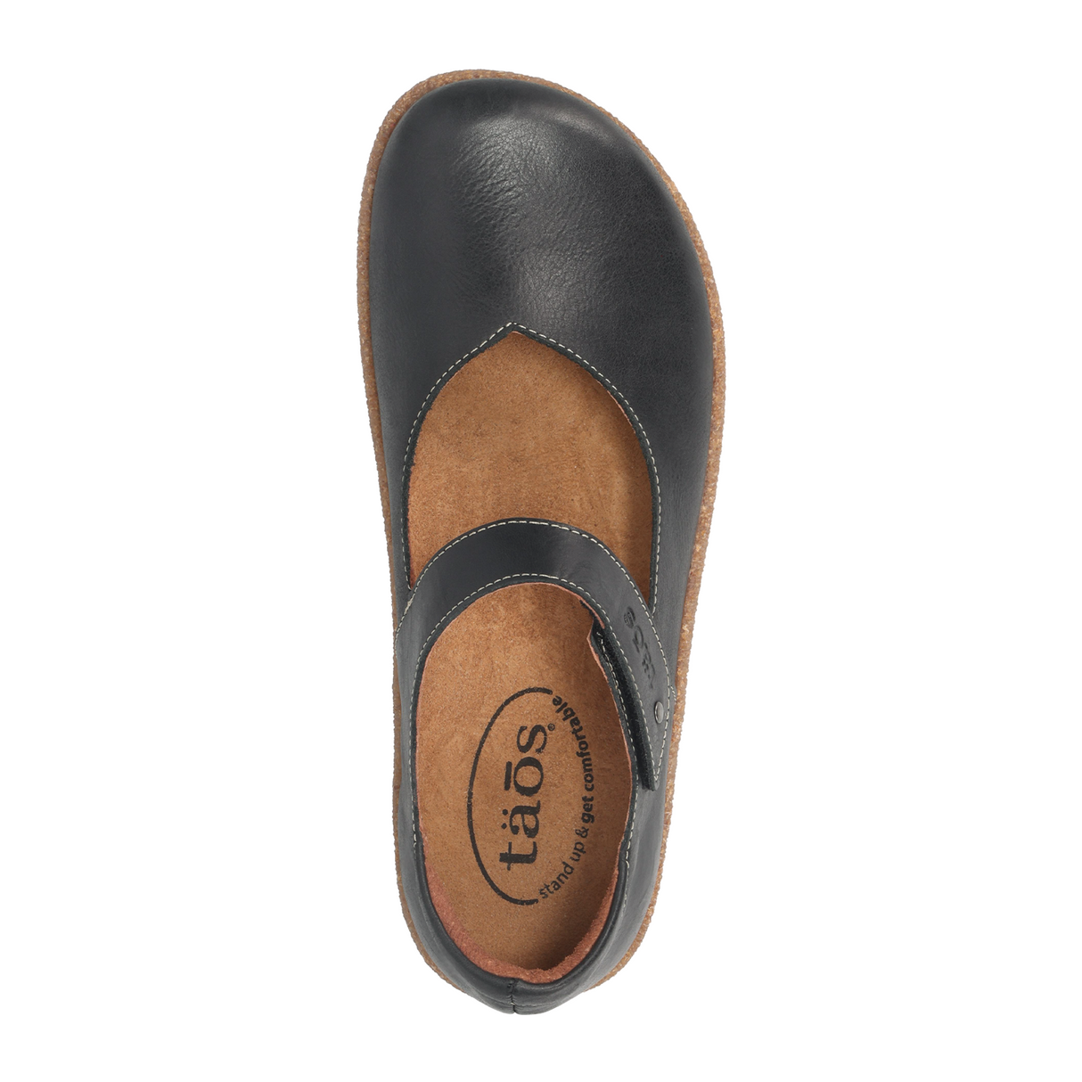 Taos Ultimate Mary Jane (Women) - Black Dress-Casual - Flat - The Heel Shoe Fitters